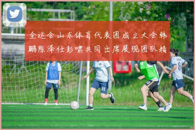 全运会山东体育代表团成立大会韩鹏陈泽仕彭啸共同出席展现团队精神与风采